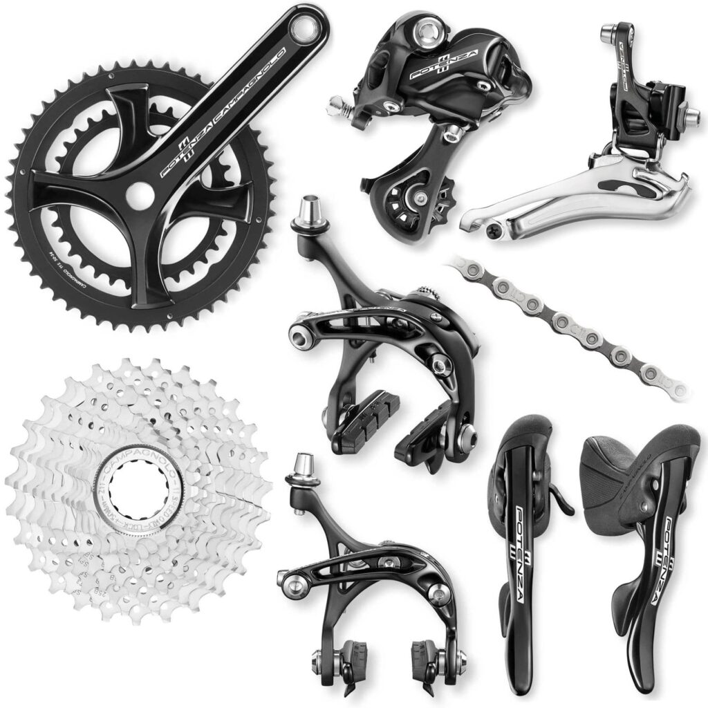 Le groupe Campagnolo Potenza complet