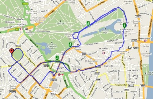 cyclemeter navigation