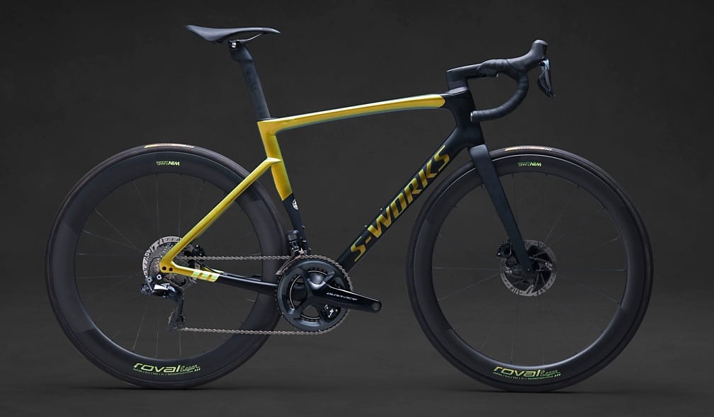 Un vélo route Specialized S-Works Tarmac SL7 - Sagan Collection