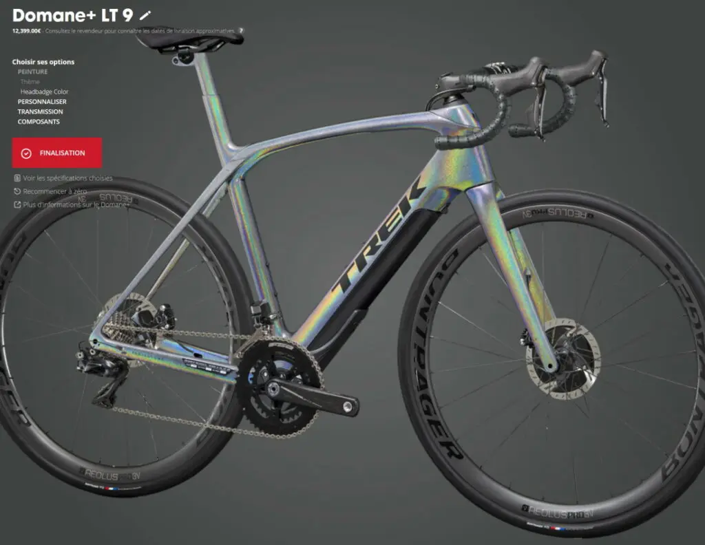 Personnaliser son vélo Trek avec le Project One