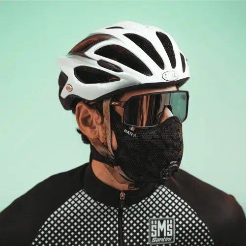 Filtre de carbone Visage Masque Protection de la poussière respirante  Masque de poussière Sports Cyclisme Vélo Bicyclette Smog Smog Smog Masques  de