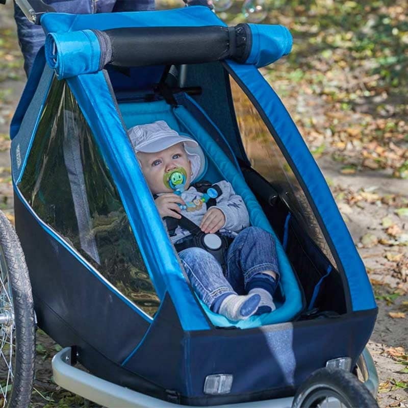Un hamac bébé pour utiliser sa remorque vélo sans risque