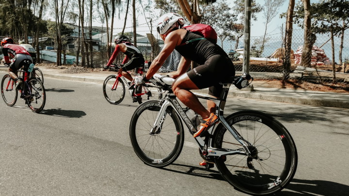 Roulement de vélo céramique sur des roues haut de gamme