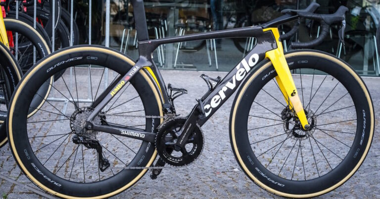 Vélo aéro Cervélo S5 de Primoz Roglic