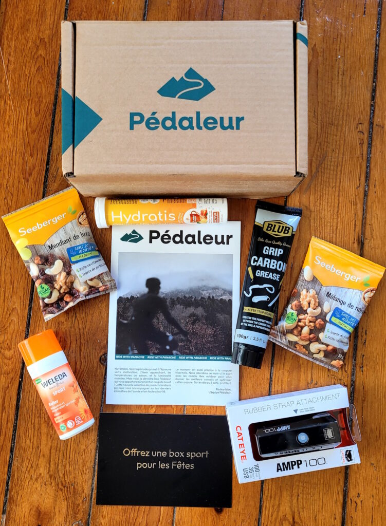 Tous les produits inclus dans la box