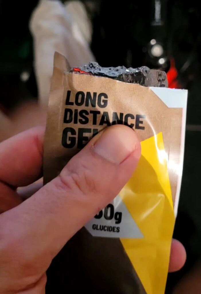 Composition d'un gel endurance Nutripure