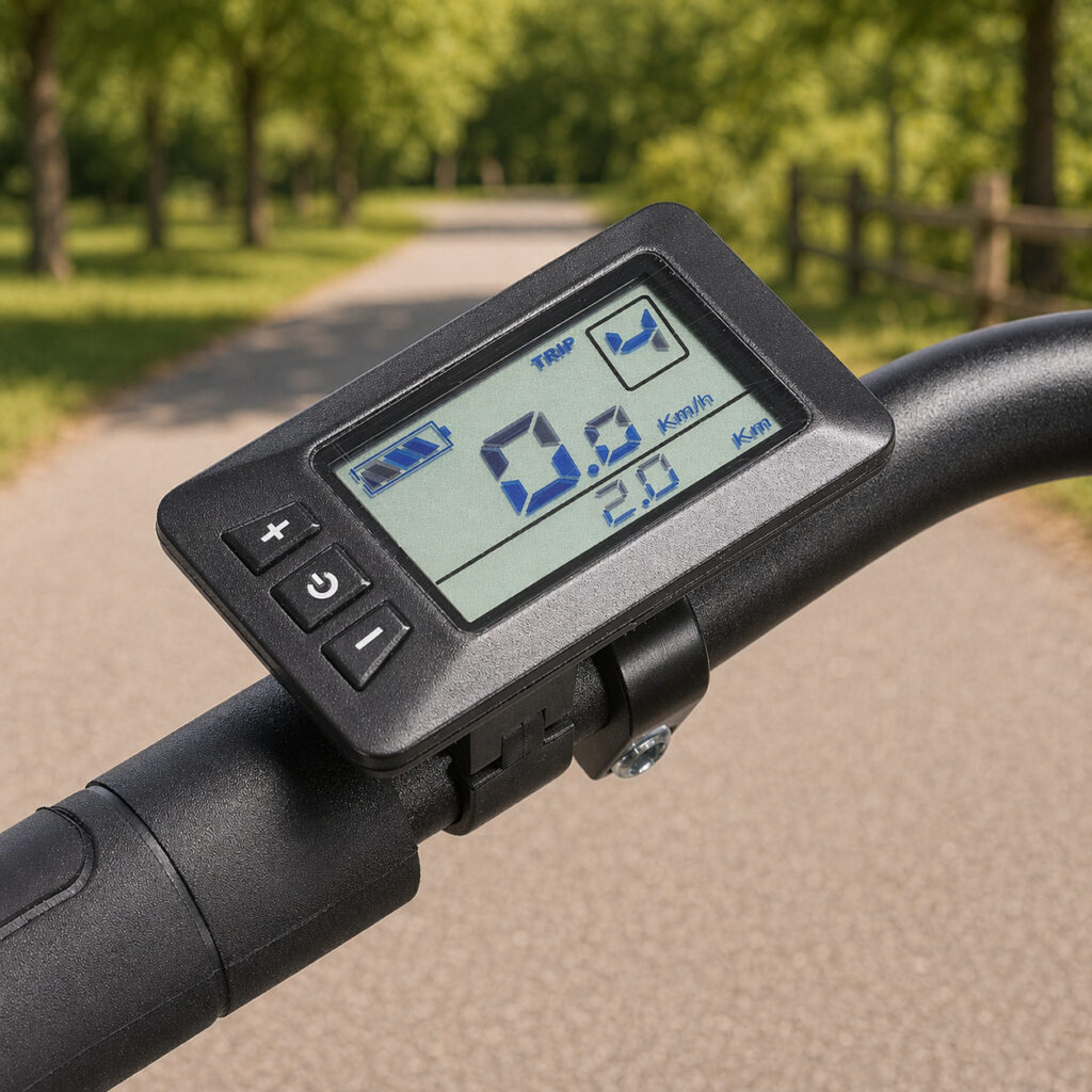 Écran d'affichage pour contrôler le vélo électrique